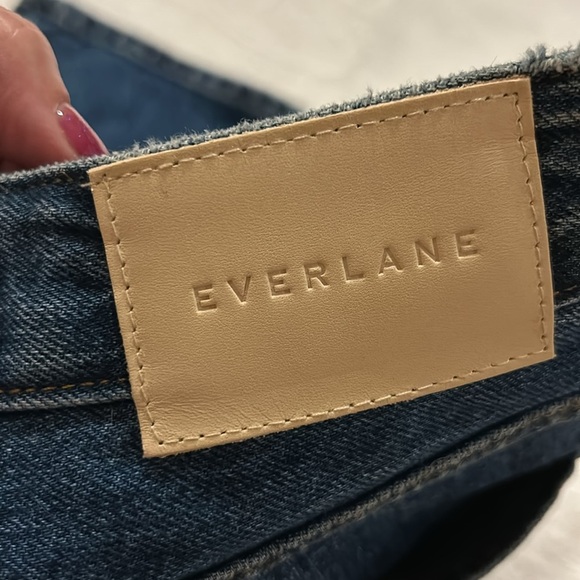 Everlane no stretch Denim The Curvy 90’s cheeky straight 27 crop NWT - Picture 5 of 10